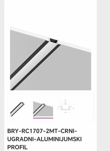 Rasveta: 2m lajsne za led trake — 5