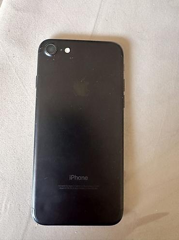 Уюлдук телефондор жана аксессуарлар: IPhone 7, Колдонулган, 128 ГБ, Кара, 100 % — 2