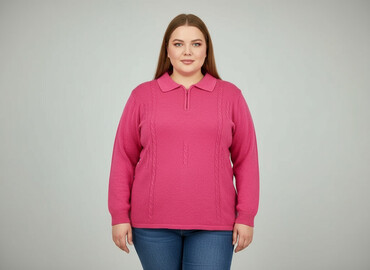 modna kiecka sweterki: Women`s sweater, size 8XL