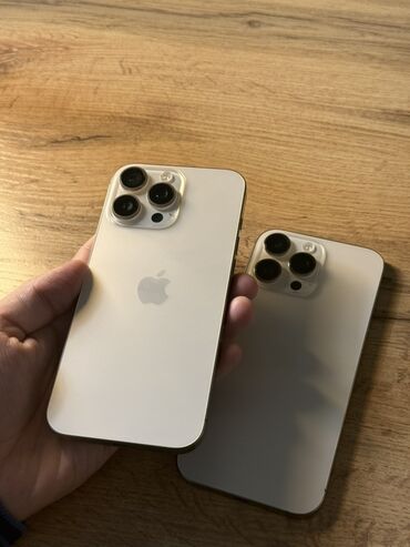 Apple iPhone: IPhone 16 Pro Max, Б/у, 256 ГБ, Desert Titanium, 91 % — 16