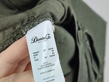 czerwone jeansy: Denim Co, Jeansy damskie, rozmiar M — 4