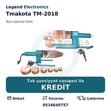 kreditle drel: Elan başlığı: Plastik boru üçün qaynaq aparatı Tmakota TM-2018 — 1