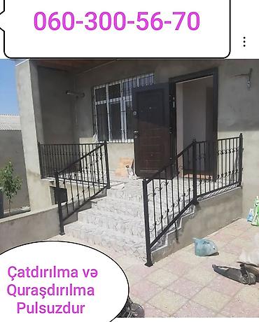 Barmaqlıqlar: Resotka 1-kv 30 azn Məhəccər 1-kv 50 azn . Quraşdırılma Pulsuzdur 🚛 — 25