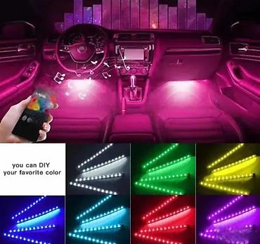 bezicne kamere za auto: LED TRAKE ZA AUTO | Rgb ambijentalna traka za auto. Odgovara svim — 2