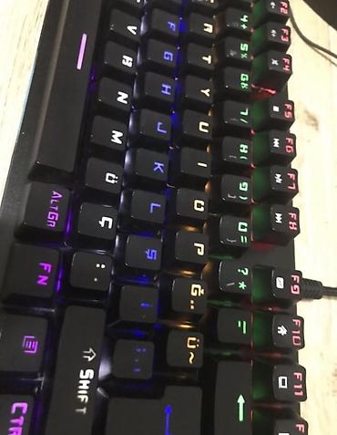 komputer işlənmiş: Məhsul: Rampage tam ölçülü mexaniki klaviatura Rampage KB-R81 — 4