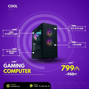 amd ryzen 5 3600 baku: AMD GAMING PC 🌐 cooltech.az 🔥 Endirimdən yararlanmağa tələsin 🎉 6