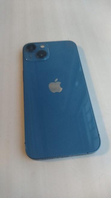 телефон бишкек бу: IPhone 13, Колдонулган, 128 ГБ, Көк, 82 % — 1