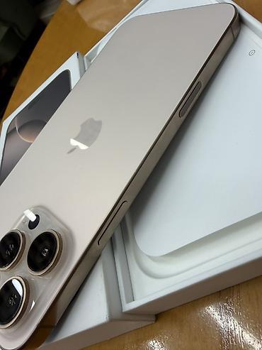 apple iphone 4: IPhone 16 Pro Max, Б/у, 256 ГБ, Desert Titanium, Коробка, 89 % — 4