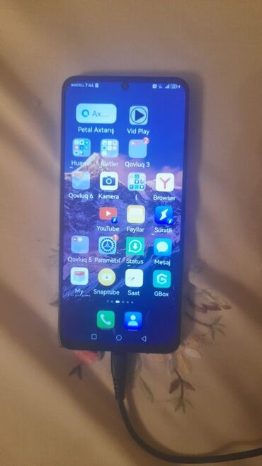 huawei ascend y635: Huawei Nova Y90, 128 GB, rəng - Bənövşəyi, Barmaq izi