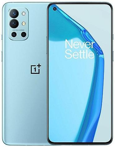 OnePlus 9R, Б/у, 128 ГБ, цвет - Голубой, 2 SIM