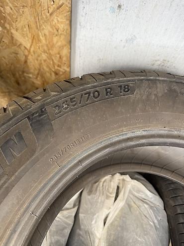 mishlen: Шины 265 / 70 / R 18, Всесезонная, Б/у, Пара, Внедорожные (АТ/МТ), США, Michelin — 4