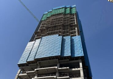 купить квартиру в строящемся доме в бишкеке: 1 комната, 61 м², Элитка, 8 этаж, ПСО (под самоотделку)