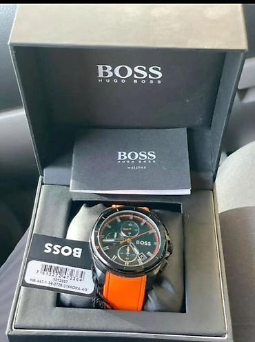такелажные ремни: Часы BOSS (HUGO BOSS) в фирменной коробке с буклетом. - Модель с — 1