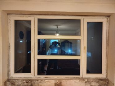 duş kabina olculeri: Пластиковое окно Б/у