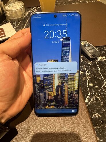 telefon satisi: Huawei Nova Y90, 128 ГБ, цвет - Фиолетовый, Сенсорный, Отпечаток пальца, Две SIM карты