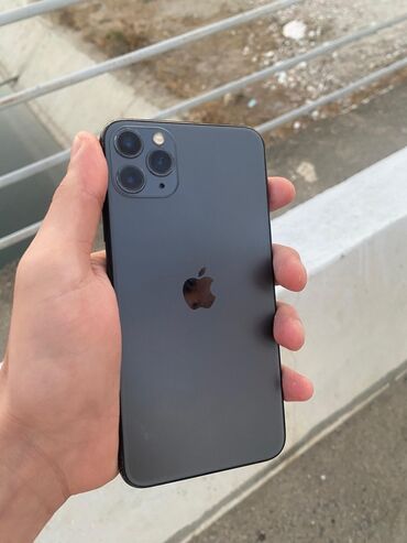 apple iphone 14 pro max qiymeti: IPhone 11 Pro Max, 64 GB, Space Gray, Face ID