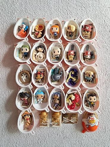 oyuncaqlar alemi: One Piece temalı Kinder Joy fiqurları kolleksiyası - Brend: Kinder — 1