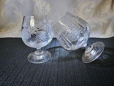 Čaše: Case kristal Zajecar za zestoko pice iz 70ih. Case su perfektne,sve — 2