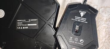 rampage v900: Rampage Miracle-K1 təkəlli oyun klaviaturası + Rebel Gaming GM840 — 1