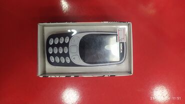 mobil nomreler: Nokia 3310, 4 GB, rəng - Ağ, Düyməli