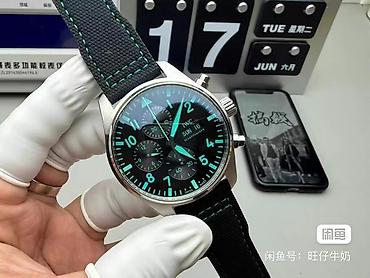 часы audemar: IWC Schaffhausen Pilot’s Watch Chronograph “Tiffany” style - Корпус — 1