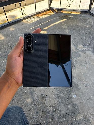 samsung fold 6: Samsung Galaxy Z Fold 7, 512 GB, rəng - Qara, Barmaq izi — 1