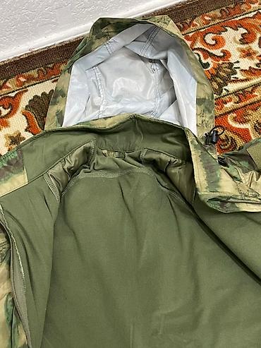 софтшелл: Тактическая куртка софтшелл с капюшоном, камуфляж - Материал: плотный — 2
