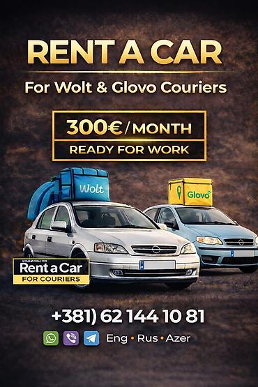 poslovi rs beograd: Merhaba Belgradda araçlar kiralık veriyorum kuryelere 300€ Rent a car — 1
