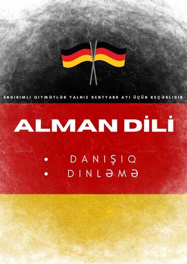 sumqayit komputer kurslari: Xarici dil kursu, Alman dili, Böyüklər üçün, Uşaqlar üçün, Abituriyentlər üçün, Danışıq klubu, Diplom, sertifikat