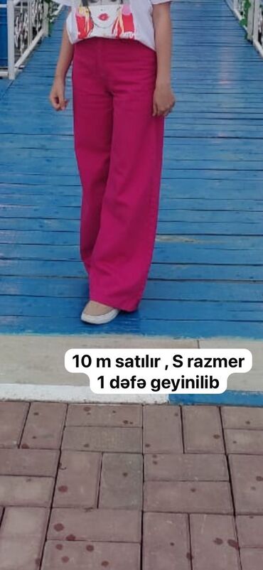 Şalvarlar: Şalvar, S (EU 36), rəng - Çəhrayı lalafo.az -da Şalvarlar: Şalvar, S (EU 36), rəng - Çəhrayı