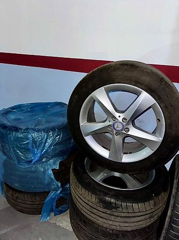 bmw diski type 0: 4 ədəd 19 luq Mercedes diskləri. Ml yeni kuzadan çıxıb. Təkərlər yeni — 2