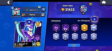 Другое: Brawl Stars hesabı – yüksək kuboklu və nadir məzmunlu - Ümumi kubok — 1