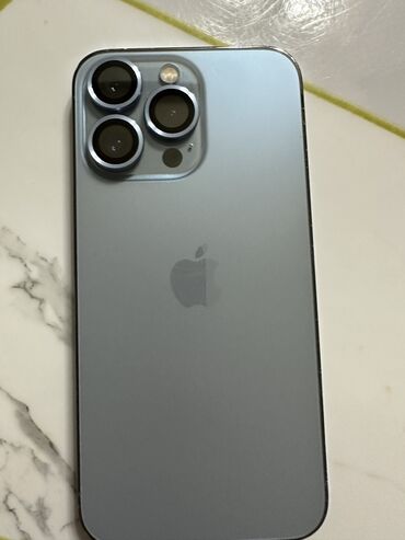 iphone 5se: IPhone 13 Pro, Б/у, 256 ГБ, Sierra Blue, Защитное стекло, 87 %