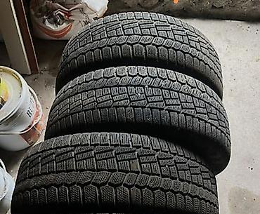 Nəqliyyat: Məhsul: Qış şinləri dəsti 225 55 16 az islenmis 3 eded qis tekerleri — 1