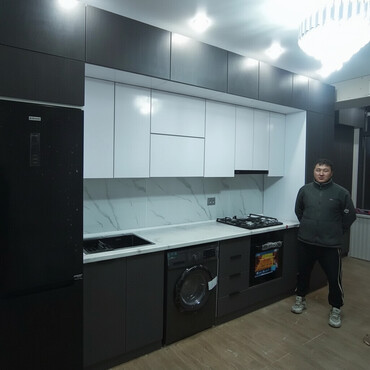 Кухонные гарнитуры: Кухонный гарнитур, Новый, ДСП, Самовывоз, Бесплатная доставка, Платная доставка at lalafo.kg — 15 Кухонные гарнитуры: Кухонный гарнитур, Новый, ДСП, Самовывоз, Бесплатная доставка, Платная доставка — 15