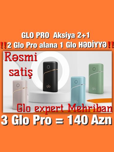 qlyan - Azərbaycan: Glo Pro! + Hüsusi təklif‼️70 AZN‼️
Tütünü yandırmadan qızdıran Glo