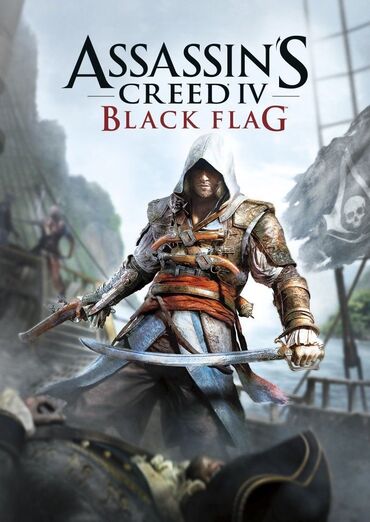 Oyun diskləri və kartricləri: Asassin creed black flag Diski ideal vezyetde Kitabçasına qədər var