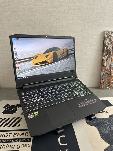 коврик для мыши аниме: Ноутбук, Acer, 16 ГБ ОЗУ, AMD Ryzen 9, 15.6 ", Б/у, Для несложных задач, память NVMe SSD
