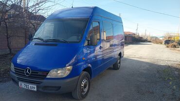 мерседес спринтер гурзовой: Mercedes-Benz Sprinter синего цвета с кузовом фургон. Автомобиль