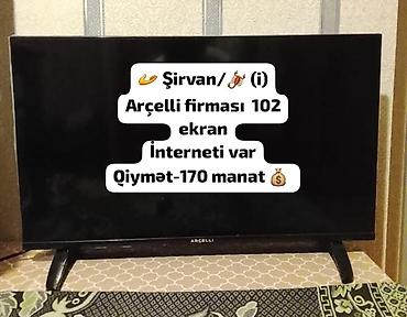 hp pavilion g6 core i7: Arçelli televizor - Ekran ölçüsü: 102 sm - Smart funksiyası — 1