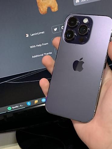 ayfon13 pro: IPhone 14 Pro, 128 GB, Deep Purple — 1