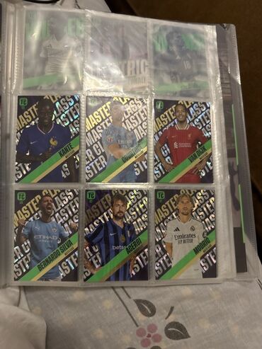 Kolleksiya kartları: Panini Top Class – Pure Football kolleksiya albomu və içində seçmə — 8