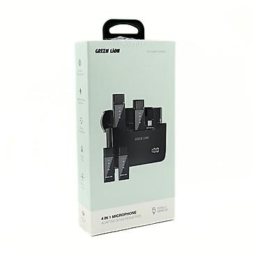 Микрофондор: Петличный микрофон от бренда green lion 4 in microphone adaptiv noise — 3