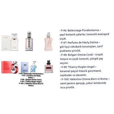 Ətriyyat: Heftelerle qalici 50 ml fransuski qadin etirleri, paltari yu geyin — 20