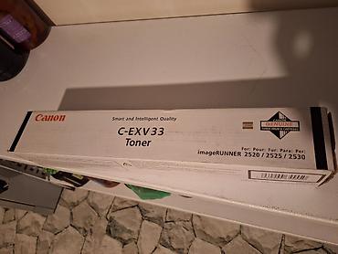 3d printer xidmetleri: Kartric Canon C-EXV33 Toner - Brend: Canon (Genuine – orijinal toner — 1