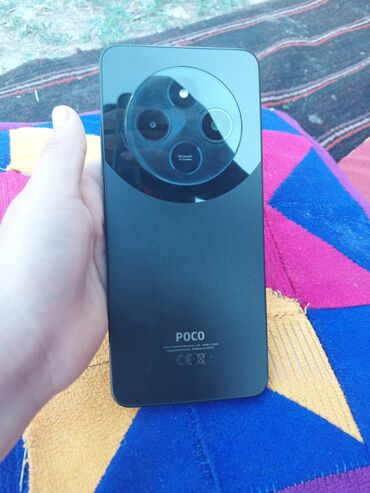 телефоны кнопачные: Poco C75, Б/у, 256 ГБ, цвет - Черный, eSIM