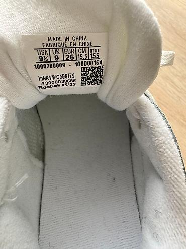 кеды reebok: Оригинал детские кроссовки Reebok, размер EUR 26, цена 4600 — 6