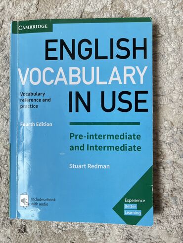 i̇ngilis açarlı sırğalar: Ikinci əl “ english vocabulary in use” kitabı