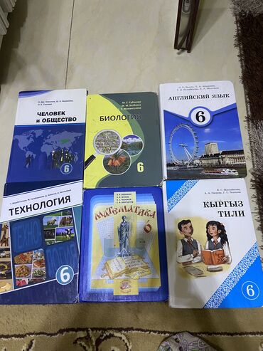 книги дешево: Книги 6 кл. каждый 250с