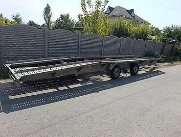 прицеп новый: Прицеп, Сar carrier trailer, Б/у — 3